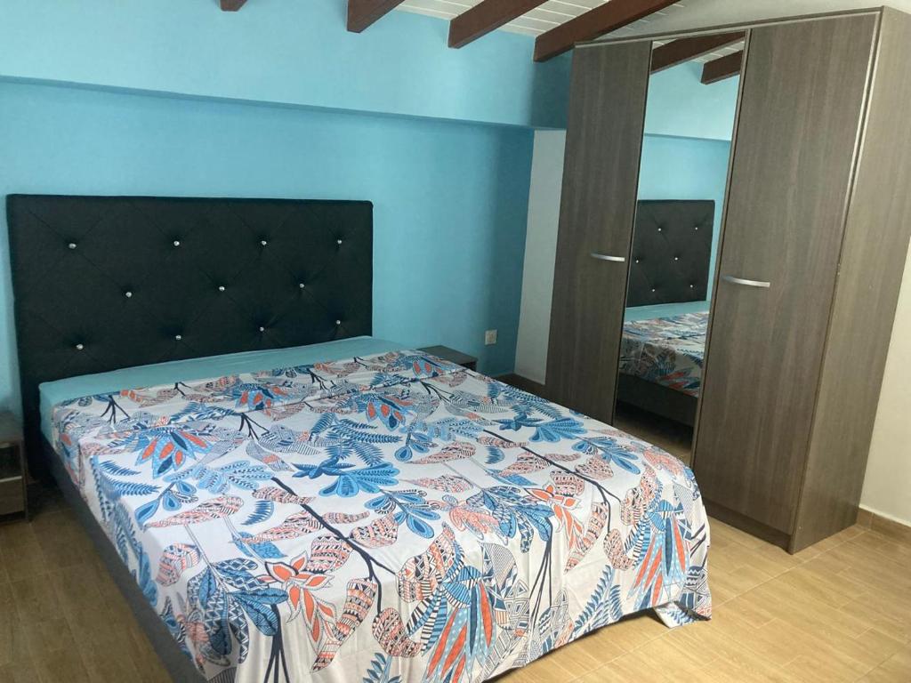 Postel nebo postele na pokoji v ubytování Residence l oiseau des iles