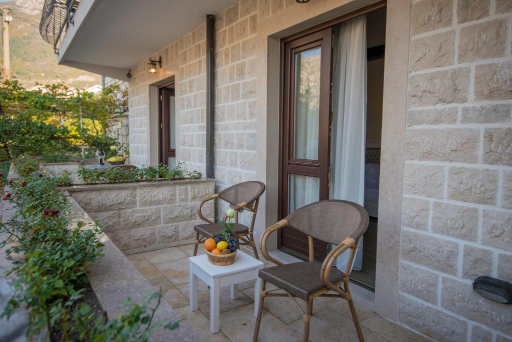 Balkón nebo terasa v ubytování Apartments Marija
