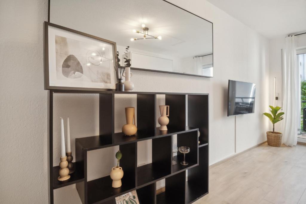 TV a/nebo společenská místnost v ubytování Beautiful Apartment in Lörrach close to Basel