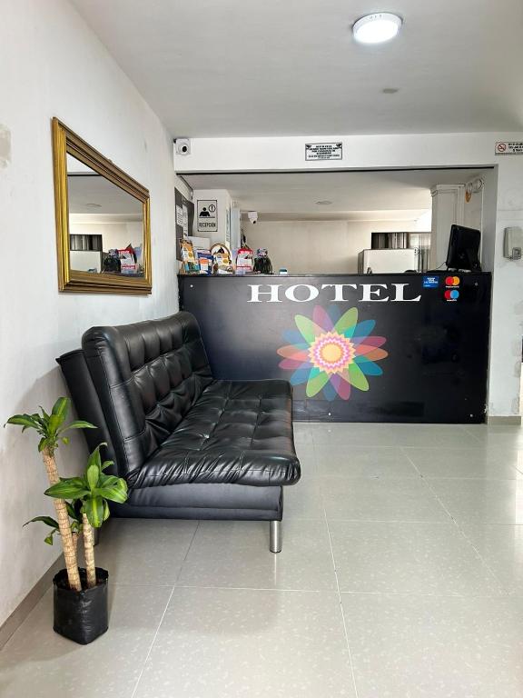 Posezení v ubytování Hotel Lesus