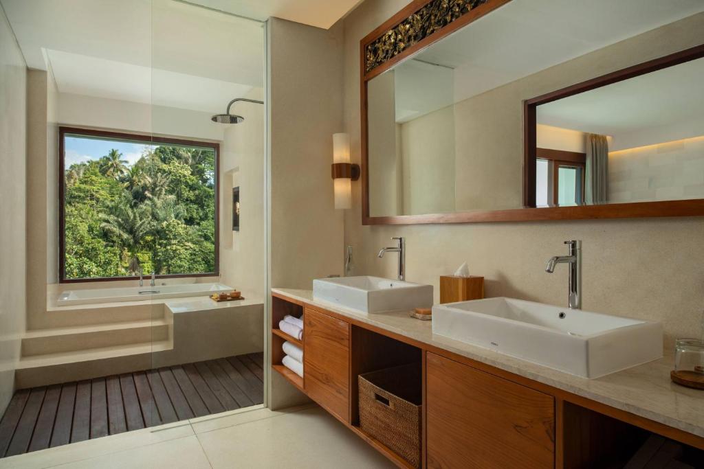 Koupelna v ubytování Cicada Resort Bali Ubud, Autograph Collection