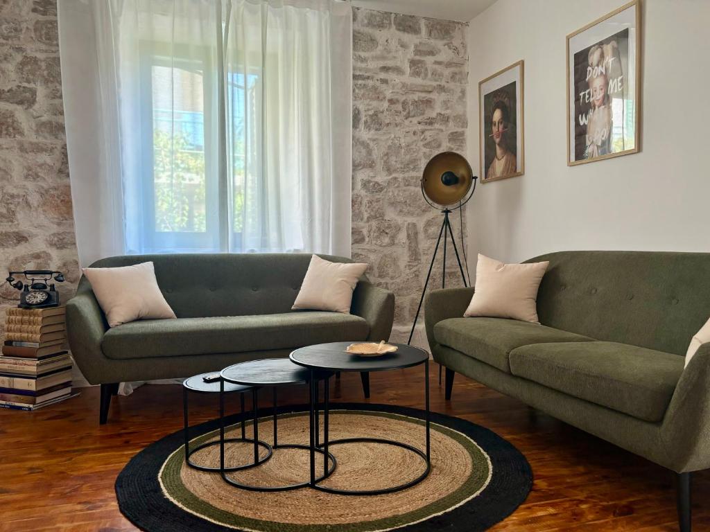 Et opholdsområde på Casa Brullevi - villa u staroj jezgri s pogledom na more