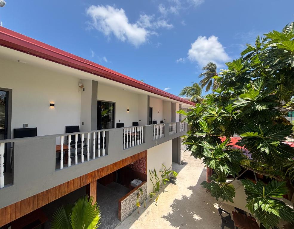 Balkón nebo terasa v ubytování Kuda Vilu, Mathiveri, Maldives