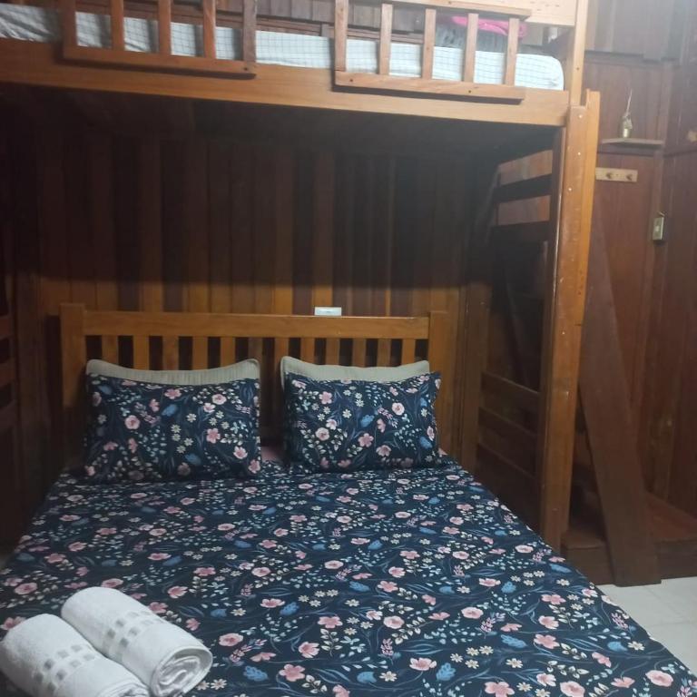 Postel nebo postele na pokoji v ubytování Pousada Cantuá