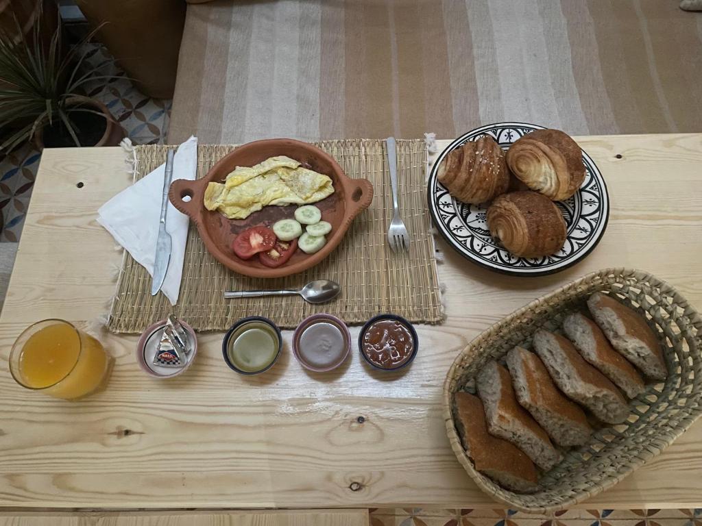 Jídlo v bed and breakfast nebo okolí