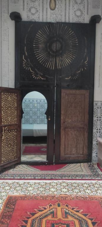 Posezení v ubytování Riad Amimi Fes