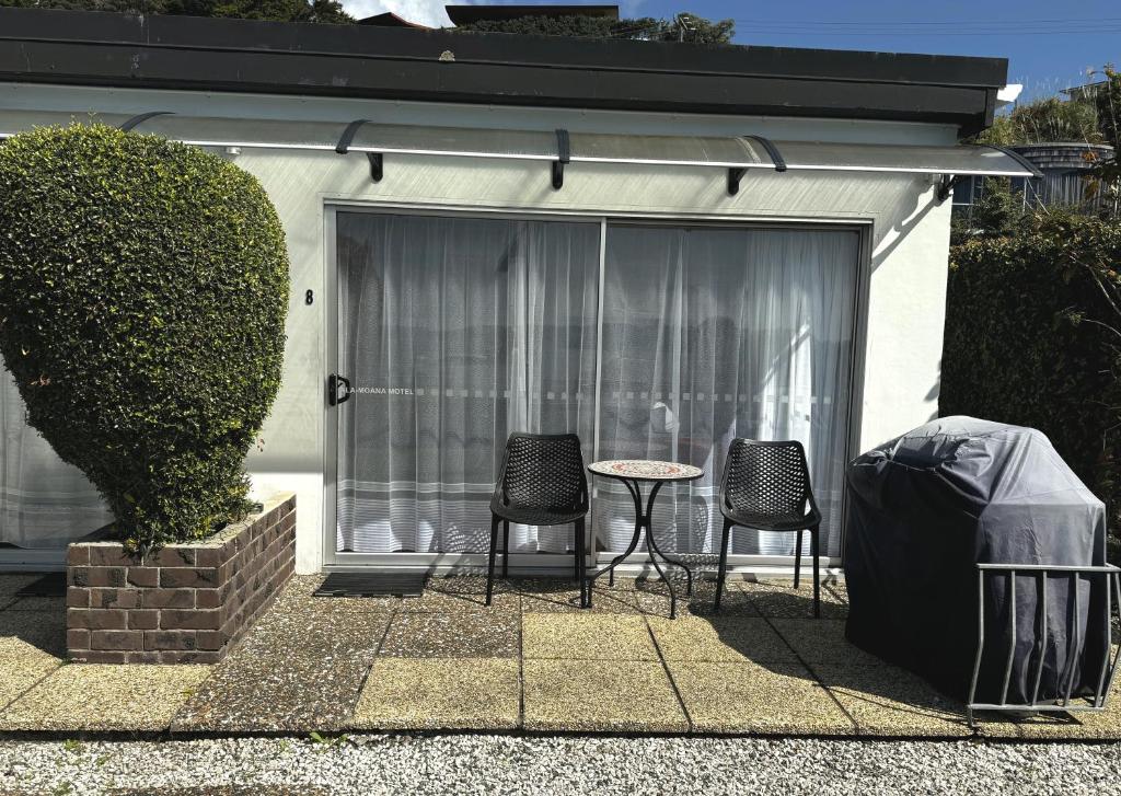 Patio nebo venkovní prostory v ubytování Ala Moana Motel