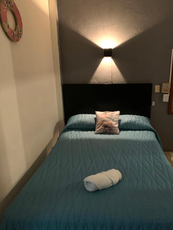 Postel nebo postele na pokoji v ubytování Hotel Las Brisas