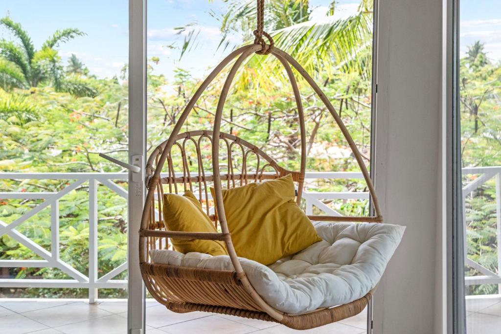 Zahrada ubytování Cocoloft Curacao