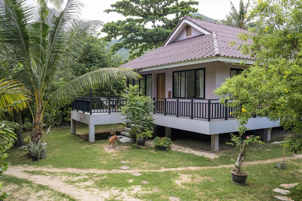 Zahrada ubytování Boonya Swiss Home