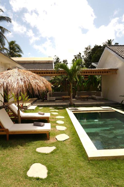 Bazén v ubytování Masaya Retreat Lombok nebo v jeho okolí