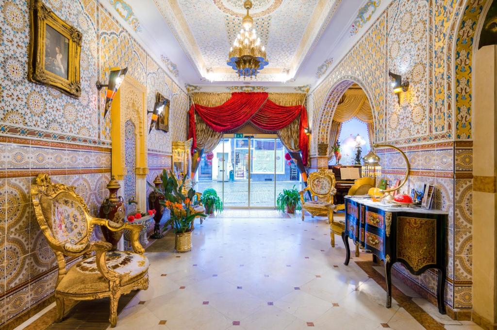Posezení v ubytování Hotel Mozart