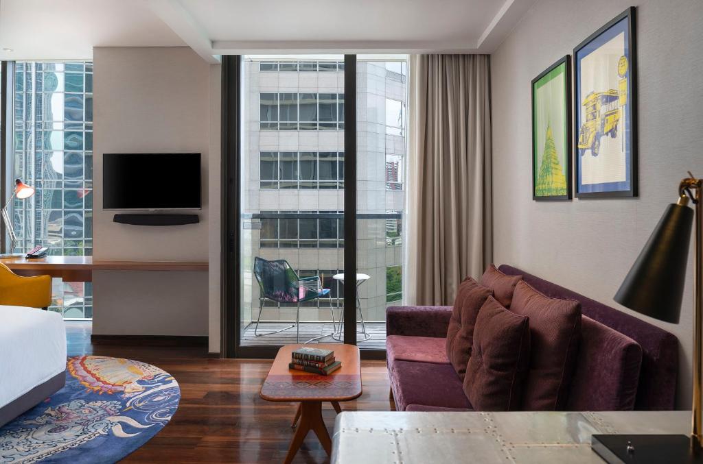 Hotel Indigo Bangkok Wireless Road by IHG - Resim 40