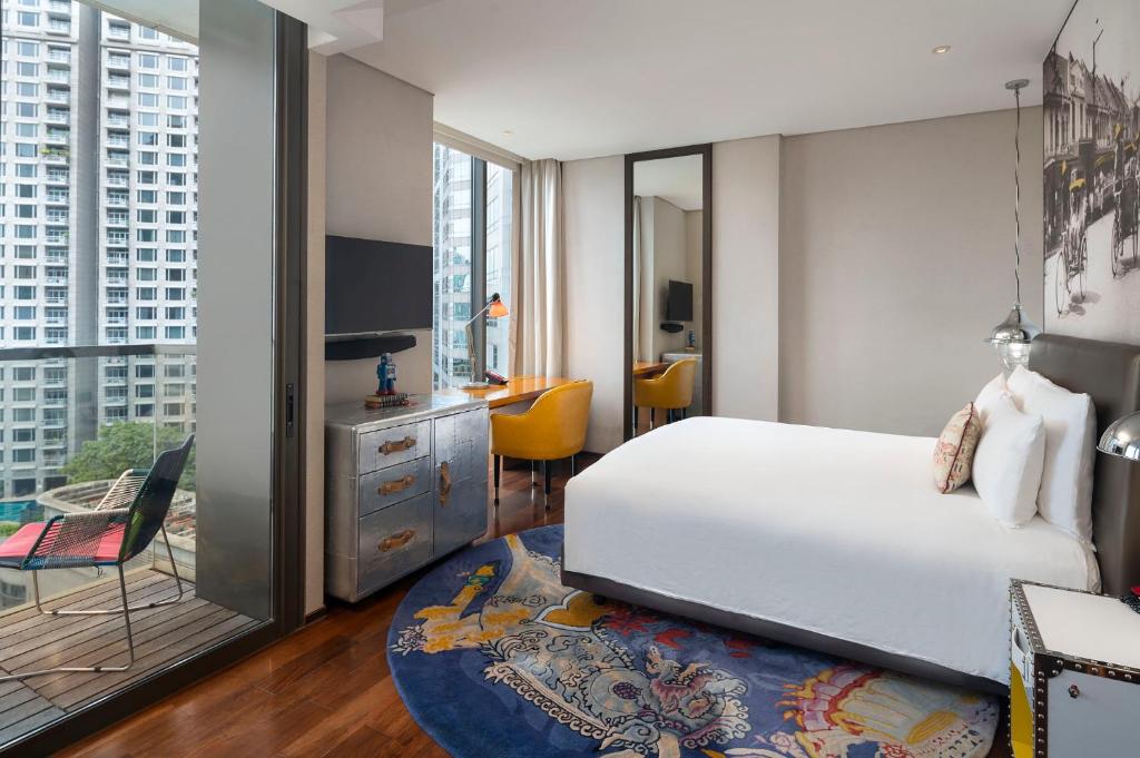 Hotel Indigo Bangkok Wireless Road by IHG - Resim 42