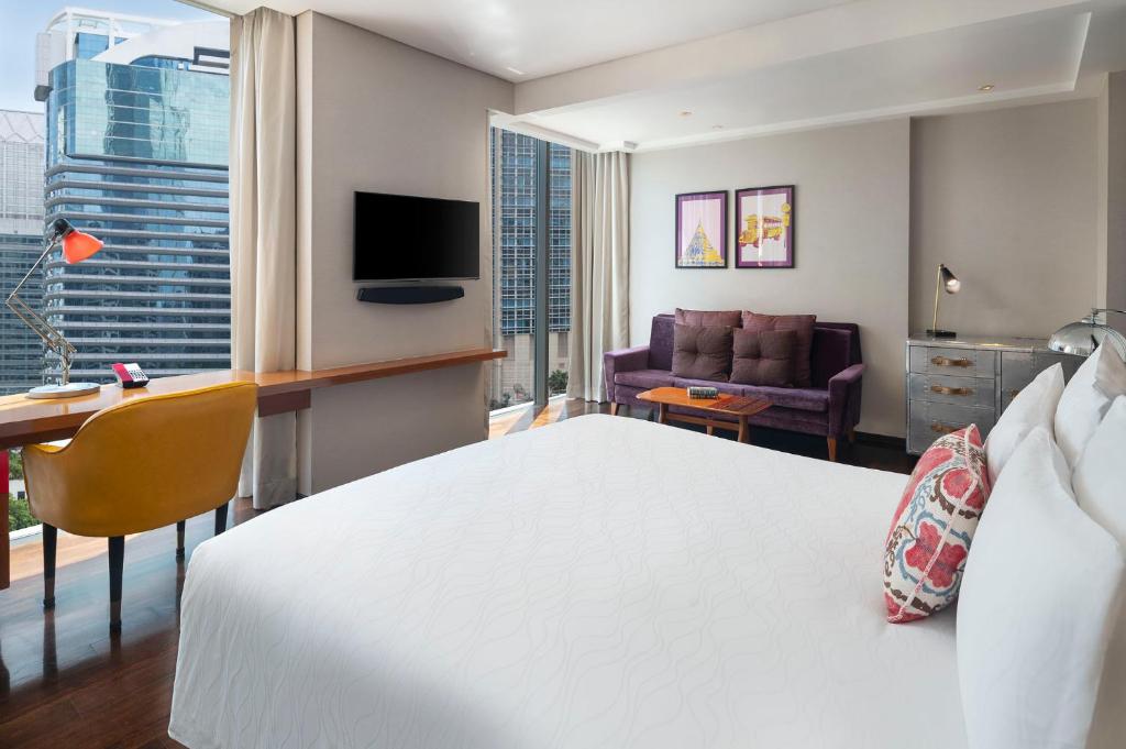 Hotel Indigo Bangkok Wireless Road by IHG - Resim 45