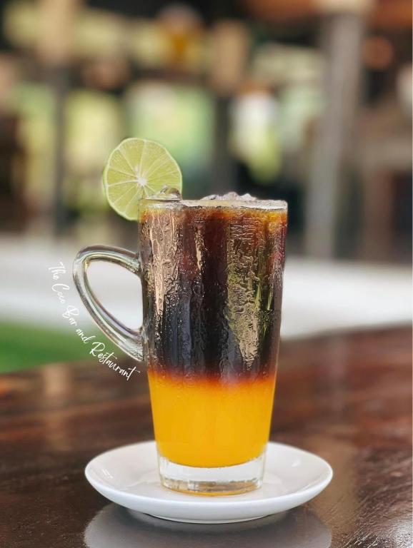 Nápoje v ubytování Am Samui Resort Taling Ngam