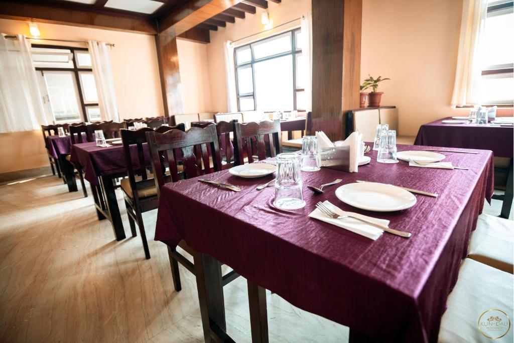 Restaurace v ubytování Kun Dau Residency