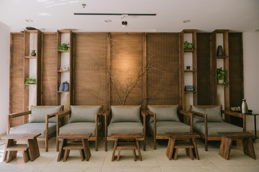 Posezení v ubytování Silana Beachfront Hotel & Spa
