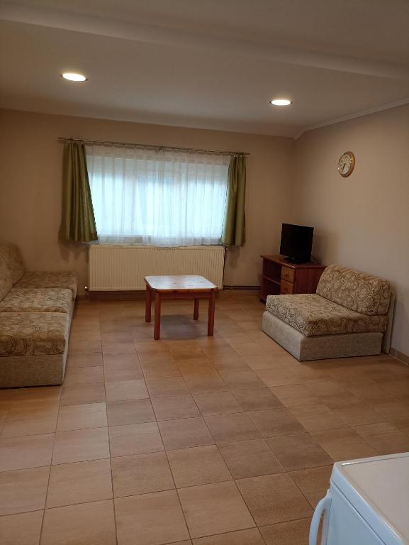 Posezení v ubytování Bor Apartmanház