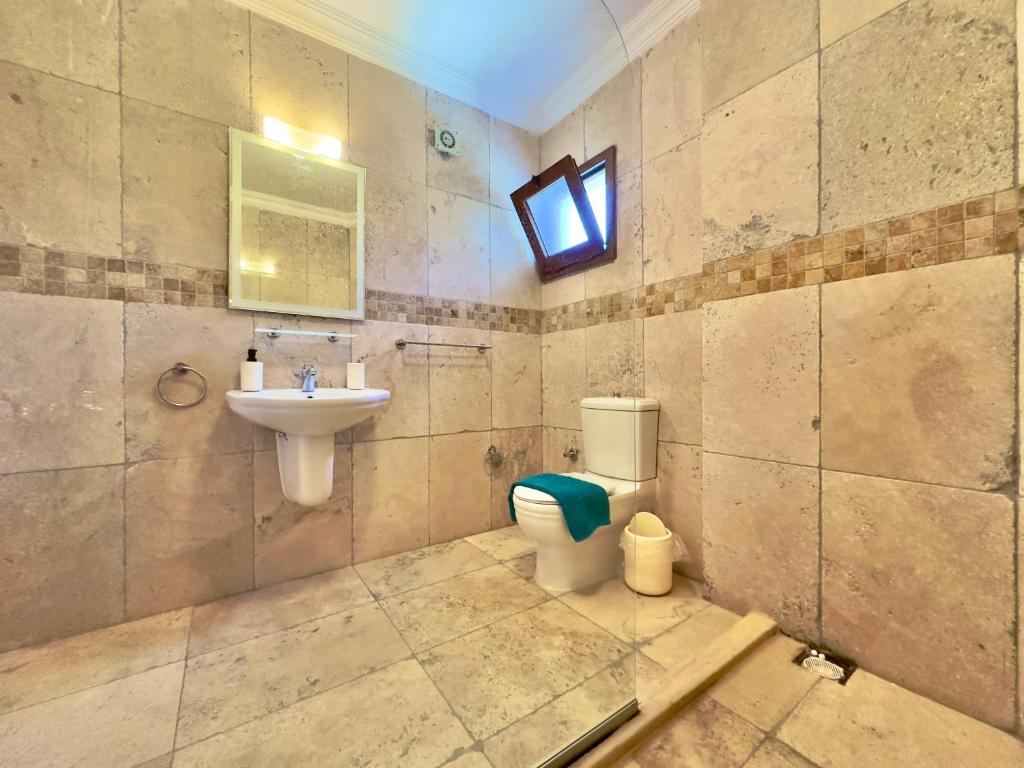 Koupelna v ubytování Villa Doğa