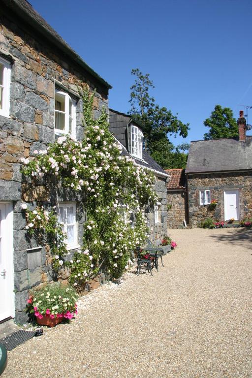 Zahrada ubytování Le Douit Farm Self Catering