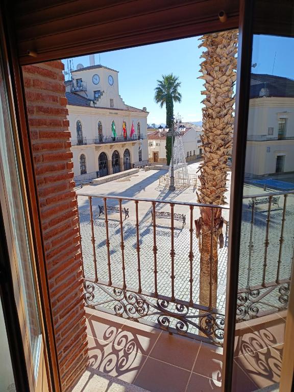A balcony or terrace at Casa Rural El Botánico