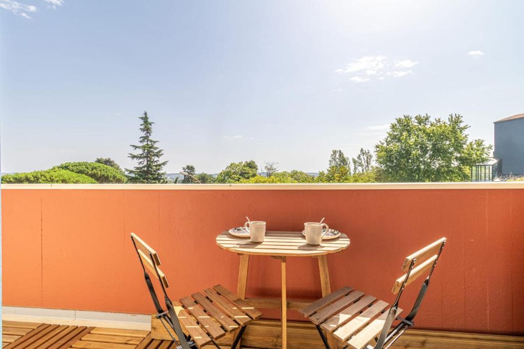 Photo de la galerie de l'établissement Charming T3 with balcony and view, à Toulouse