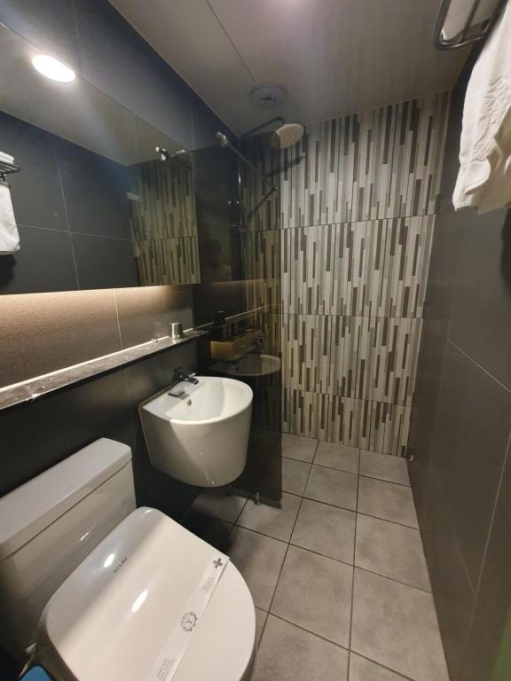 Koupelna v ubytování Eunpyeong Y Hotel