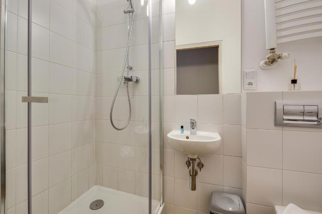 Ένα μπάνιο στο Mickiewicza Hostel