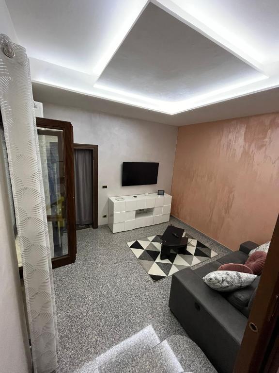 Posezení v ubytování Domus Teresae