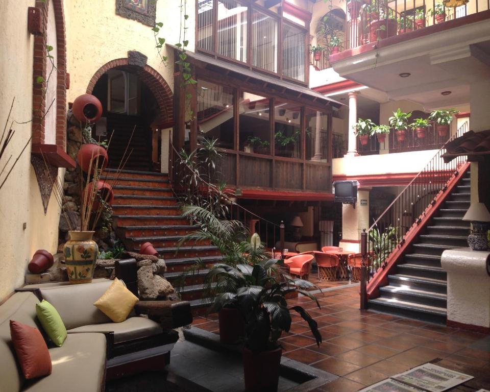 Posezení v ubytování Hotel Misión Xalapa
