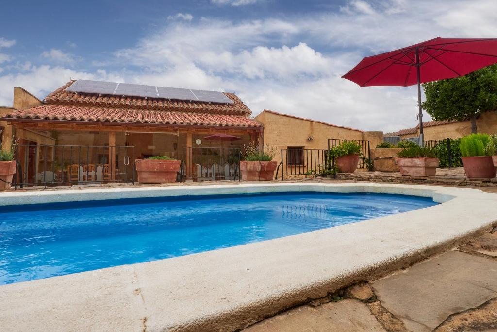 Πισίνα στο ή κοντά στο Casa Vega Del Esla