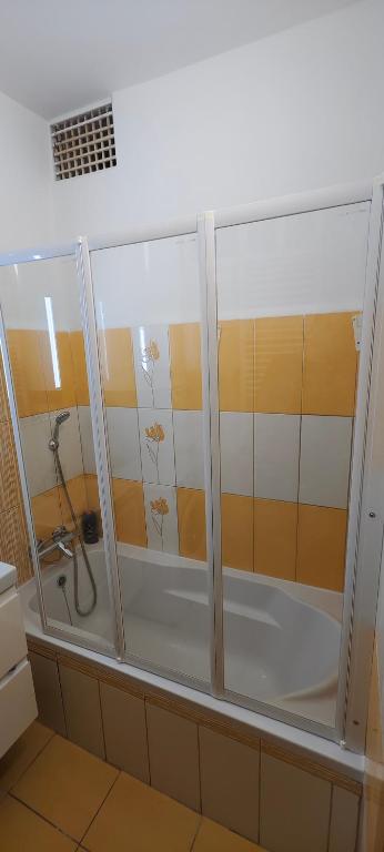 Koupelna v ubytování Studio Na náměstí