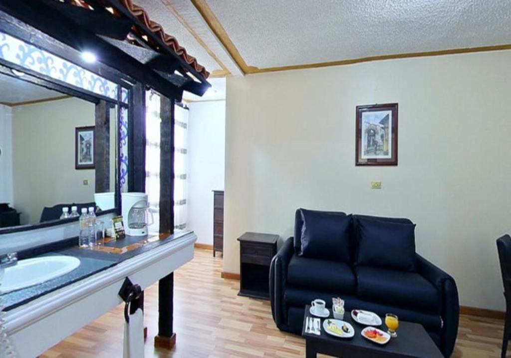 Posezení v ubytování Hotel Misión Xalapa