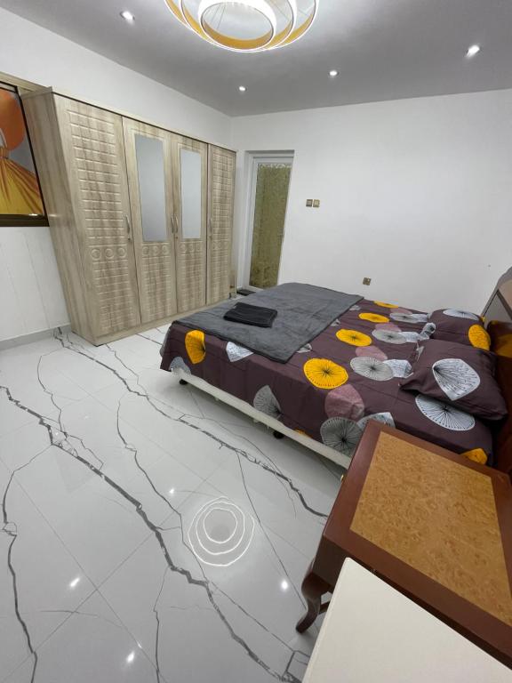 Garden Villa, Rawda 3,Ajman客房内的一张或多张床位