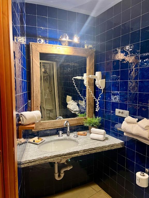 Koupelna v ubytování Nest Hotel Sestriere