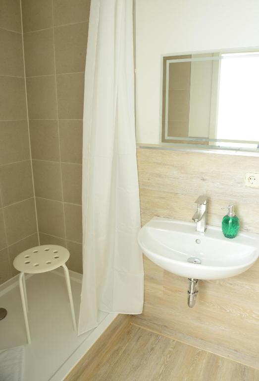 Koupelna v ubytování Hotel Allegro Due