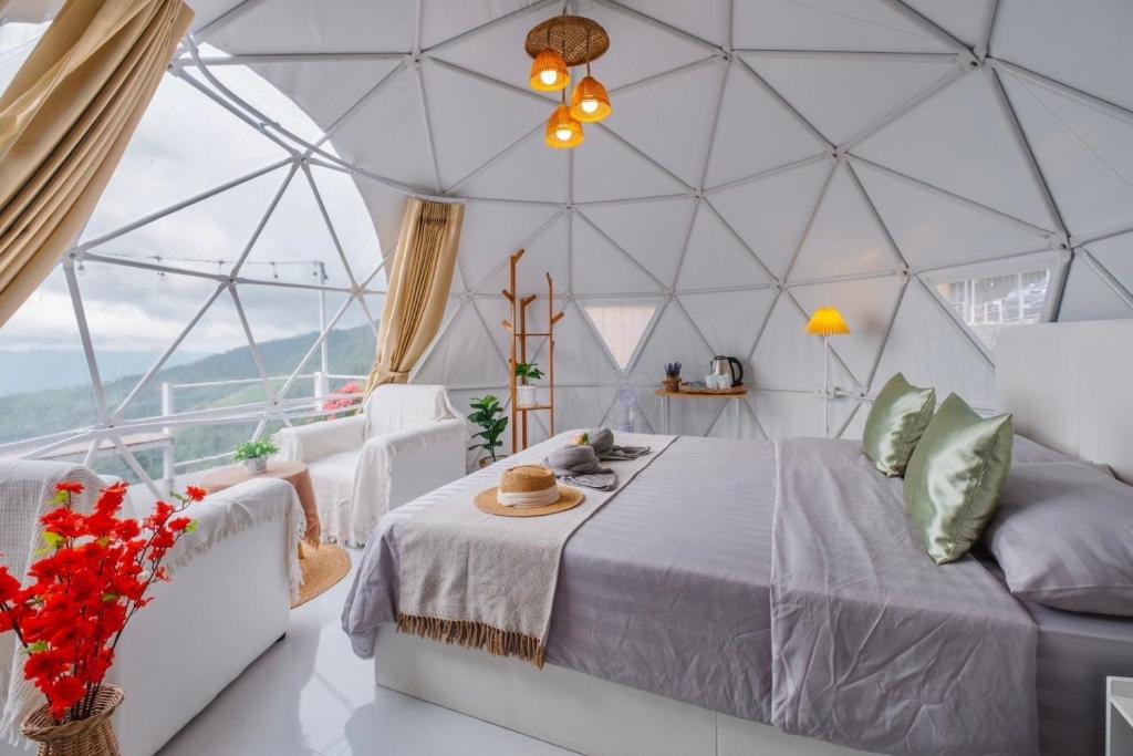 ชิวชิวแคมป์ ภูชี้ฟ้า - Deluxe Queen Room