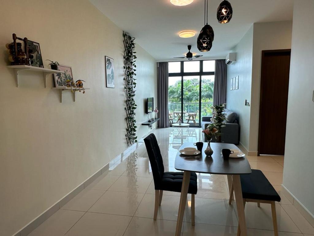 Posezení v ubytování Leisure Home-1Bedroom