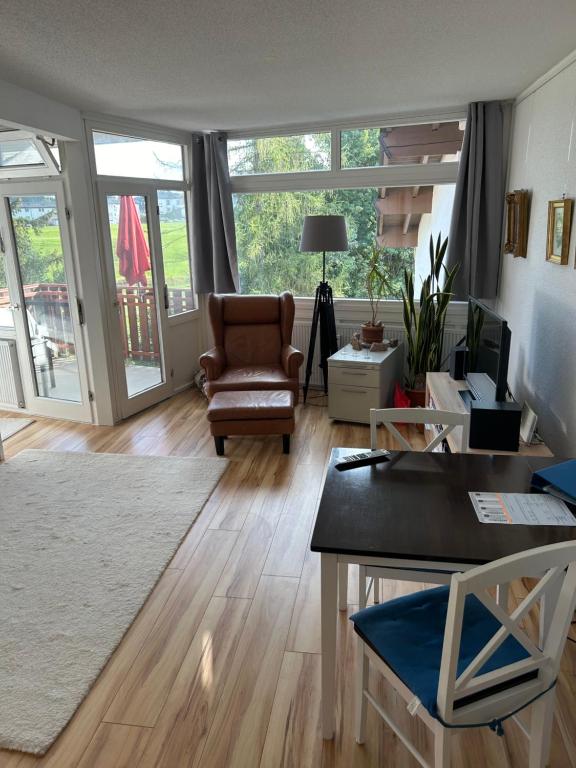 Et opholdsområde på Kurhotel Schluchsee Apartment 2411