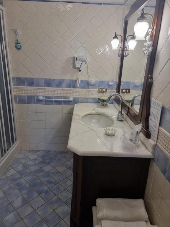 Koupelna v ubytování B&B Casa Roel