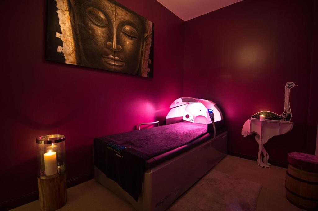 Lázně a/nebo wellness v ubytování Hôtel Le Cep & Spa