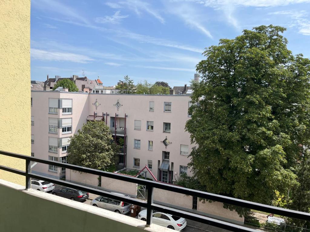 Balkón nebo terasa v ubytování Leo Flat