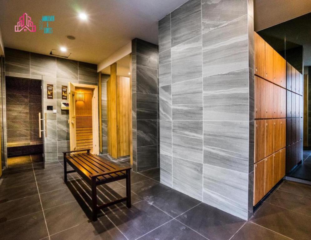 Koupelna v ubytování Imperio Residence Studio Private Bathtub by Allure Charmeur