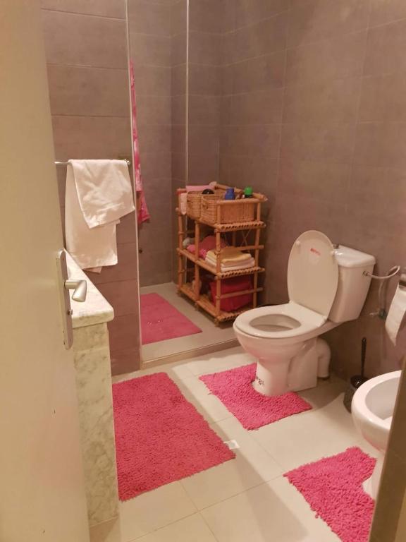 Koupelna v ubytování Riad mazighen
