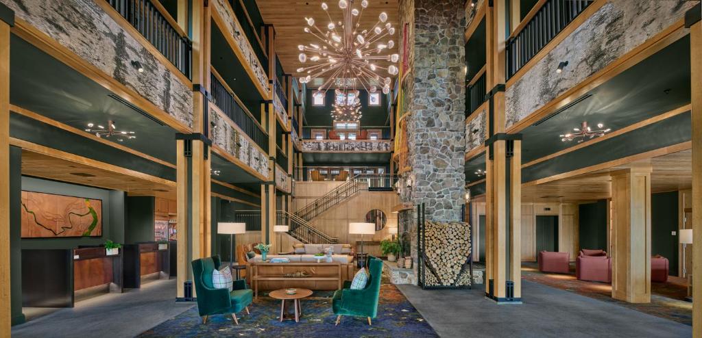 Posezení v ubytování Jordan Hotel
