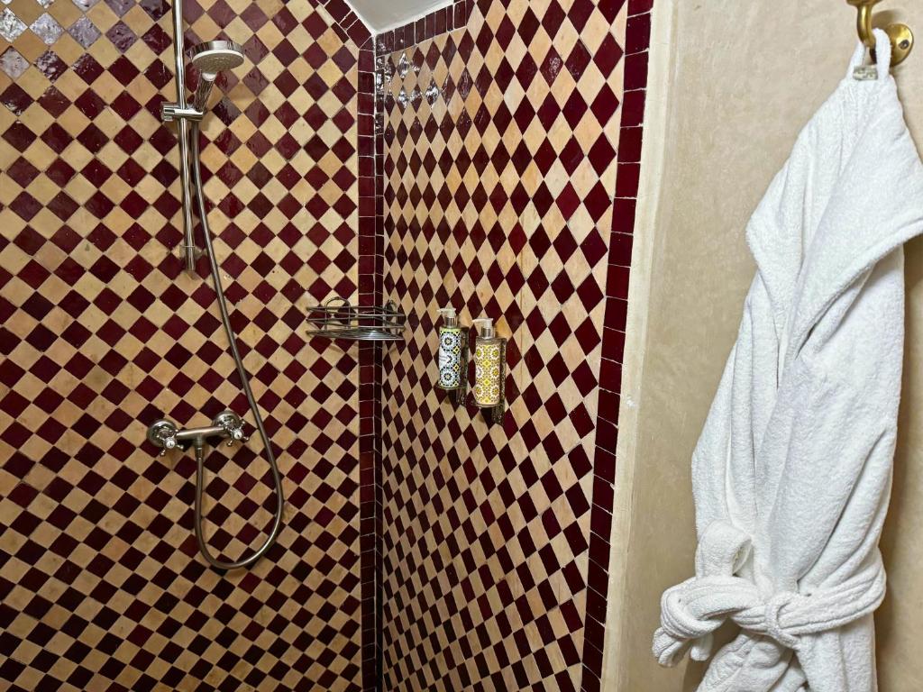 Koupelna v ubytování Riad Casa Lalla