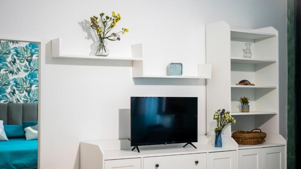 TV a/nebo společenská místnost v ubytování CASA FELICE Maison de Charme