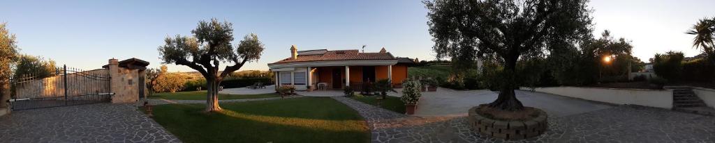 Zahrada ubytování B&B Agrifoglio