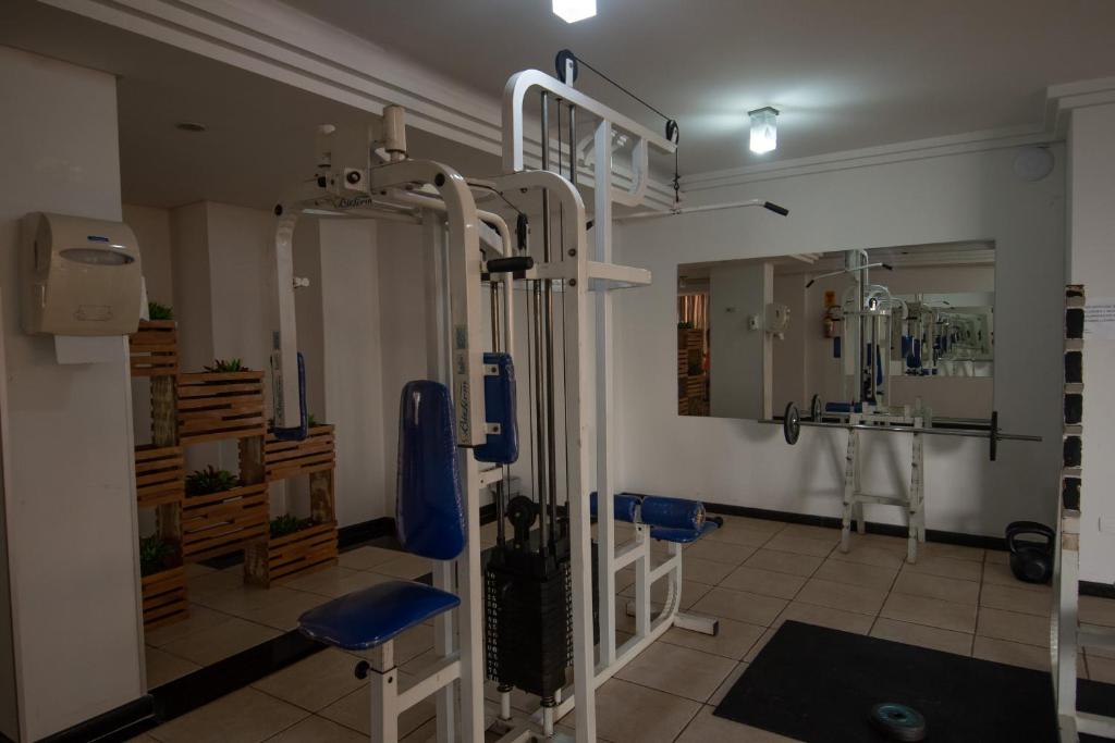 Fitness centrum a/nebo fitness zařízení v ubytování Golden Ingá Hotel